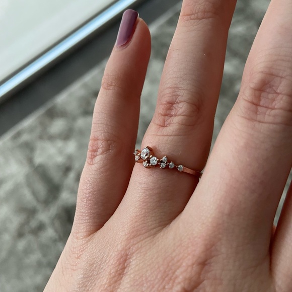 Rose gold ring - Picture 4 of 4